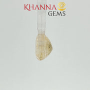 3.54/CT Natural Yellow Sapphire With Govt Lab Certificate-99545